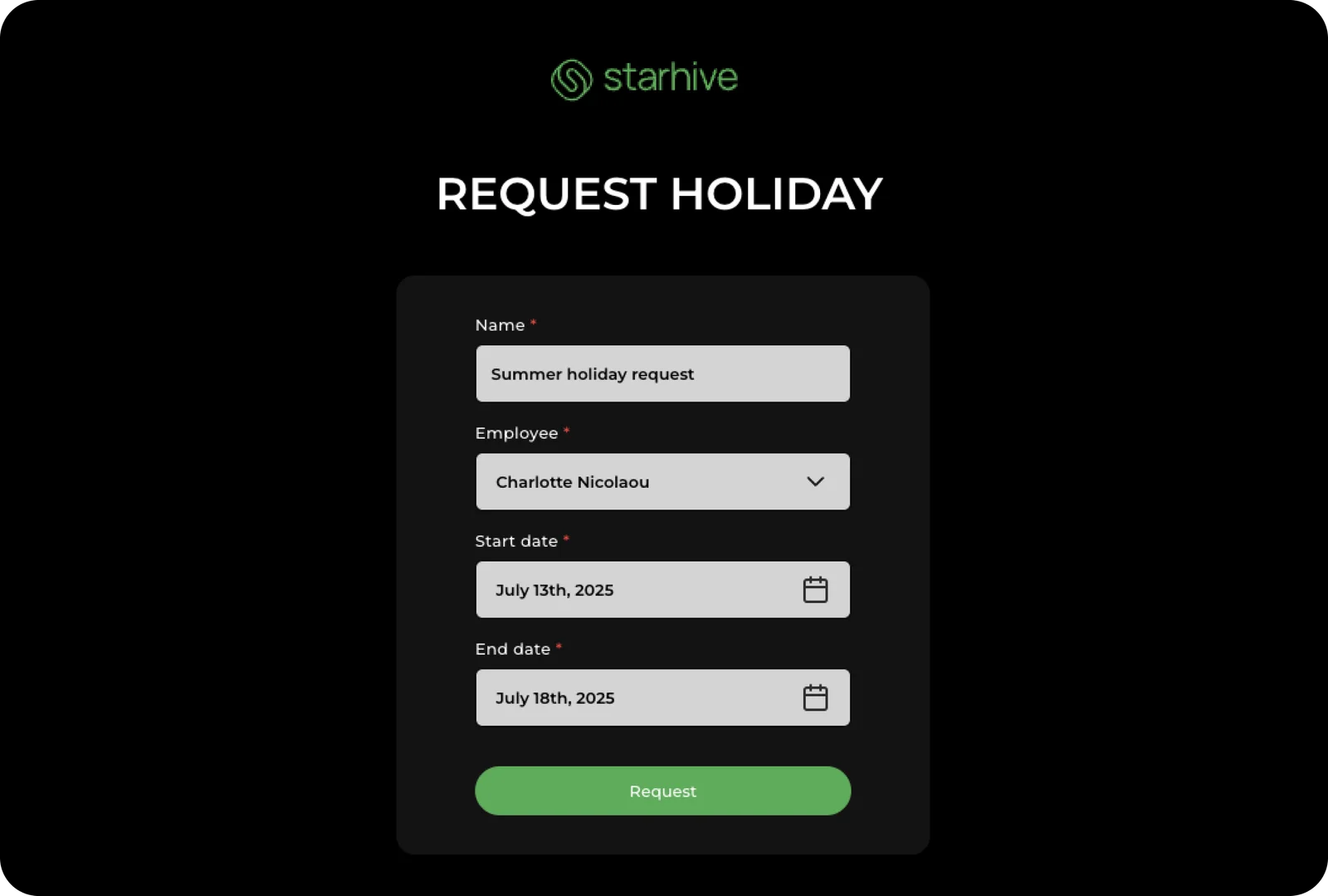 Spotify example simple