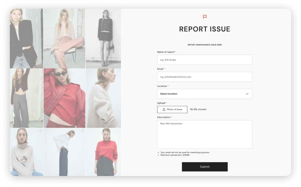 Frontends - HandM facilities