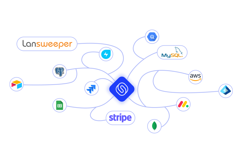 Import connections white background