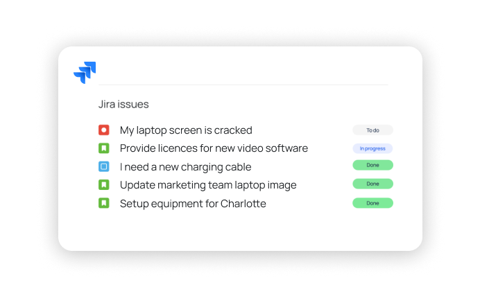 linked Jira tickets for IT teams