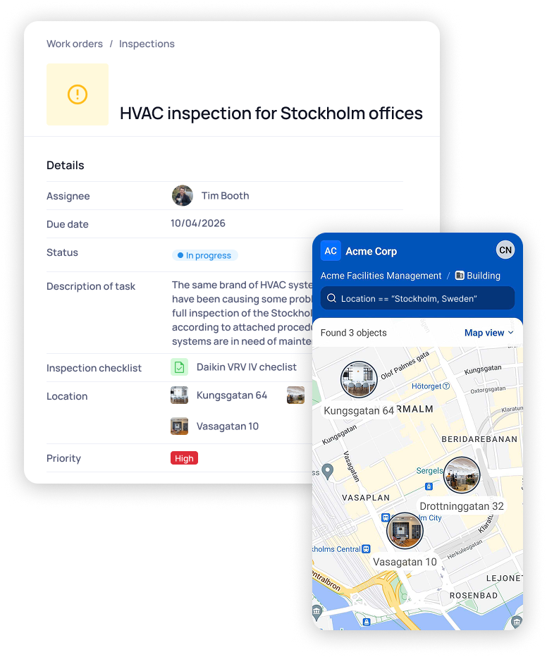 Mobile apps map feature Mobile apps map feature
